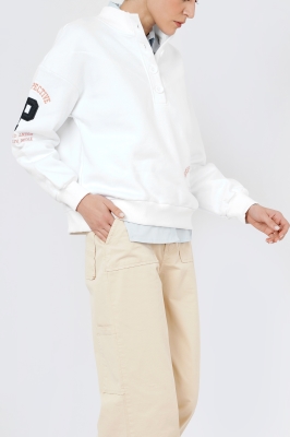 تیشرت آستین بلند گلدوزی زنانه