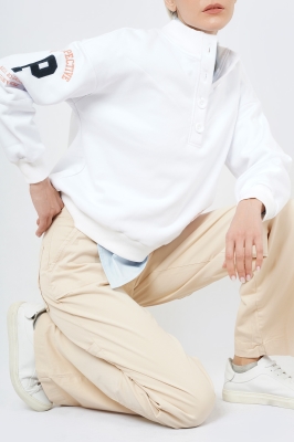 تیشرت آستین بلند گلدوزی زنانه