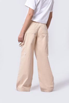 شلوار کارگو ساده زنانه