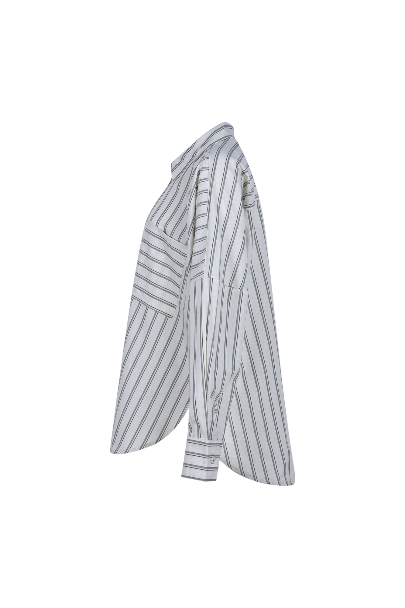 شومیز آستین بلند راه راه زنانه