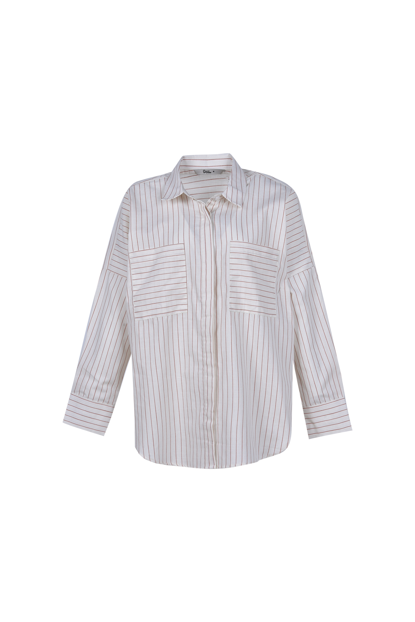 شومیز آستین بلند راه راه زنانه