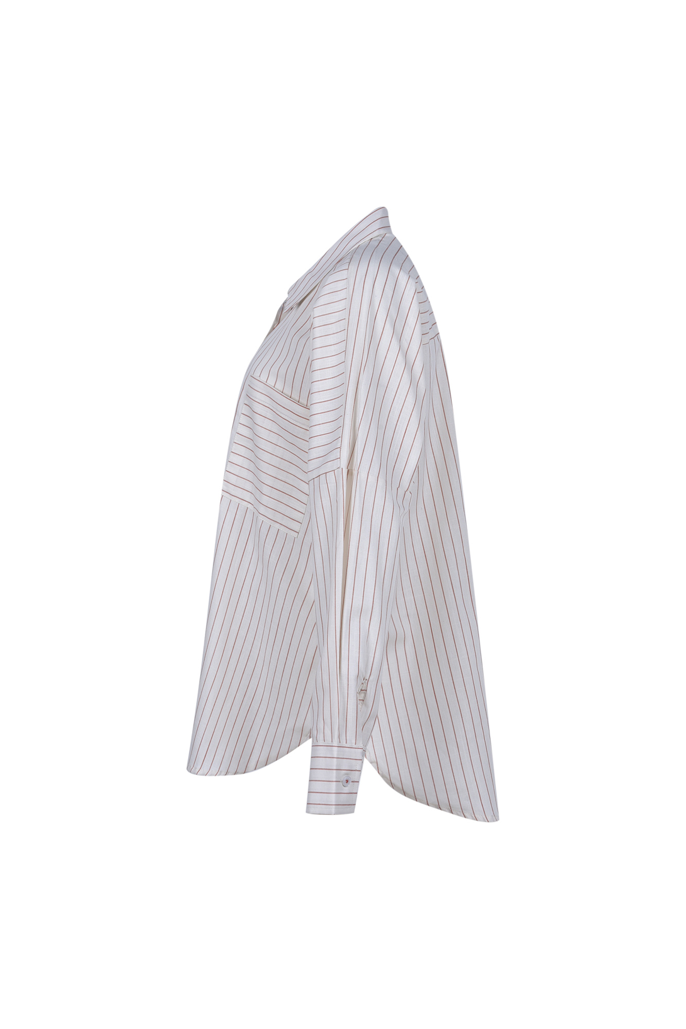 شومیز آستین بلند راه راه زنانه