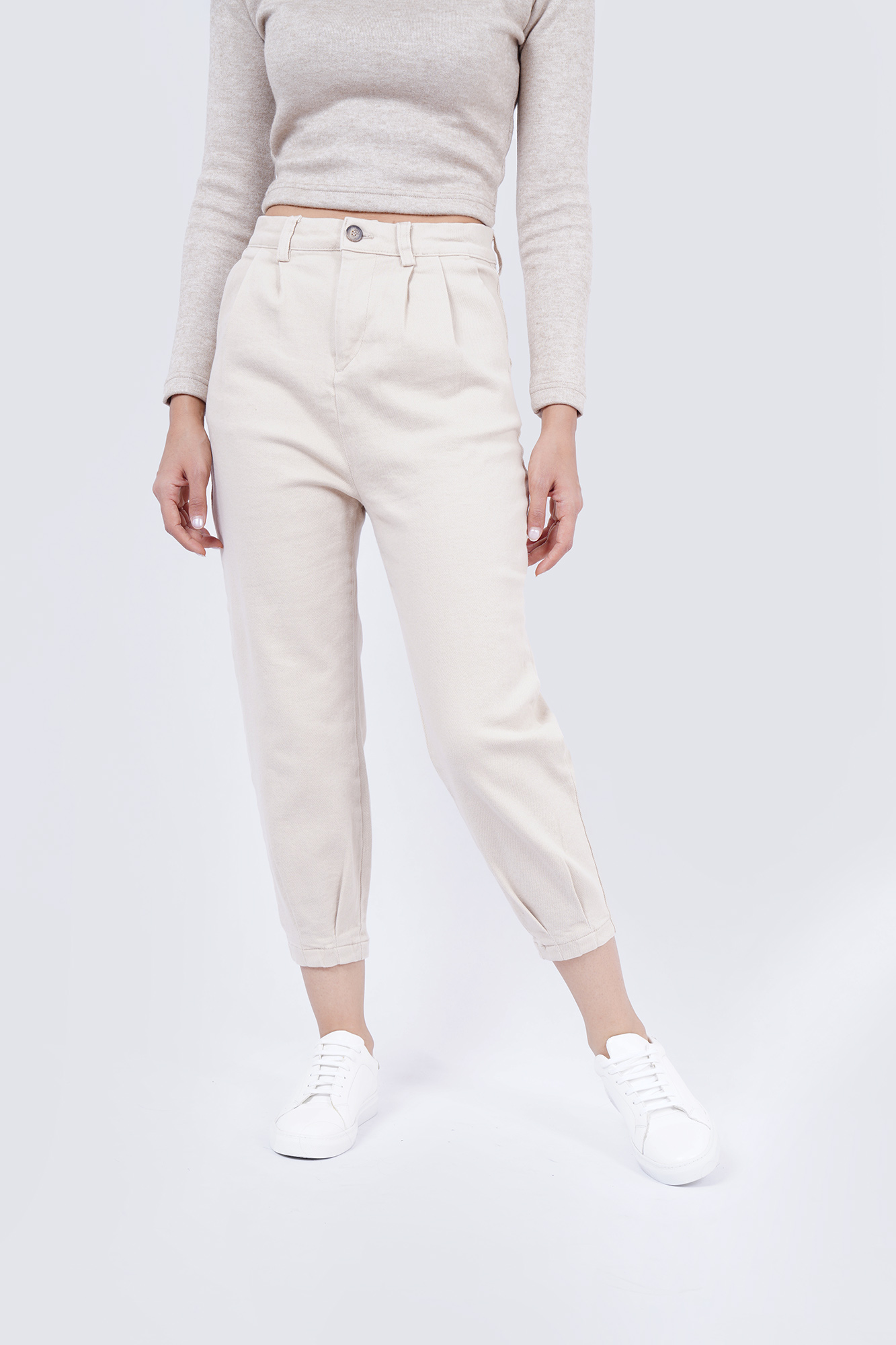 شلوار کتان کجراه زنانه