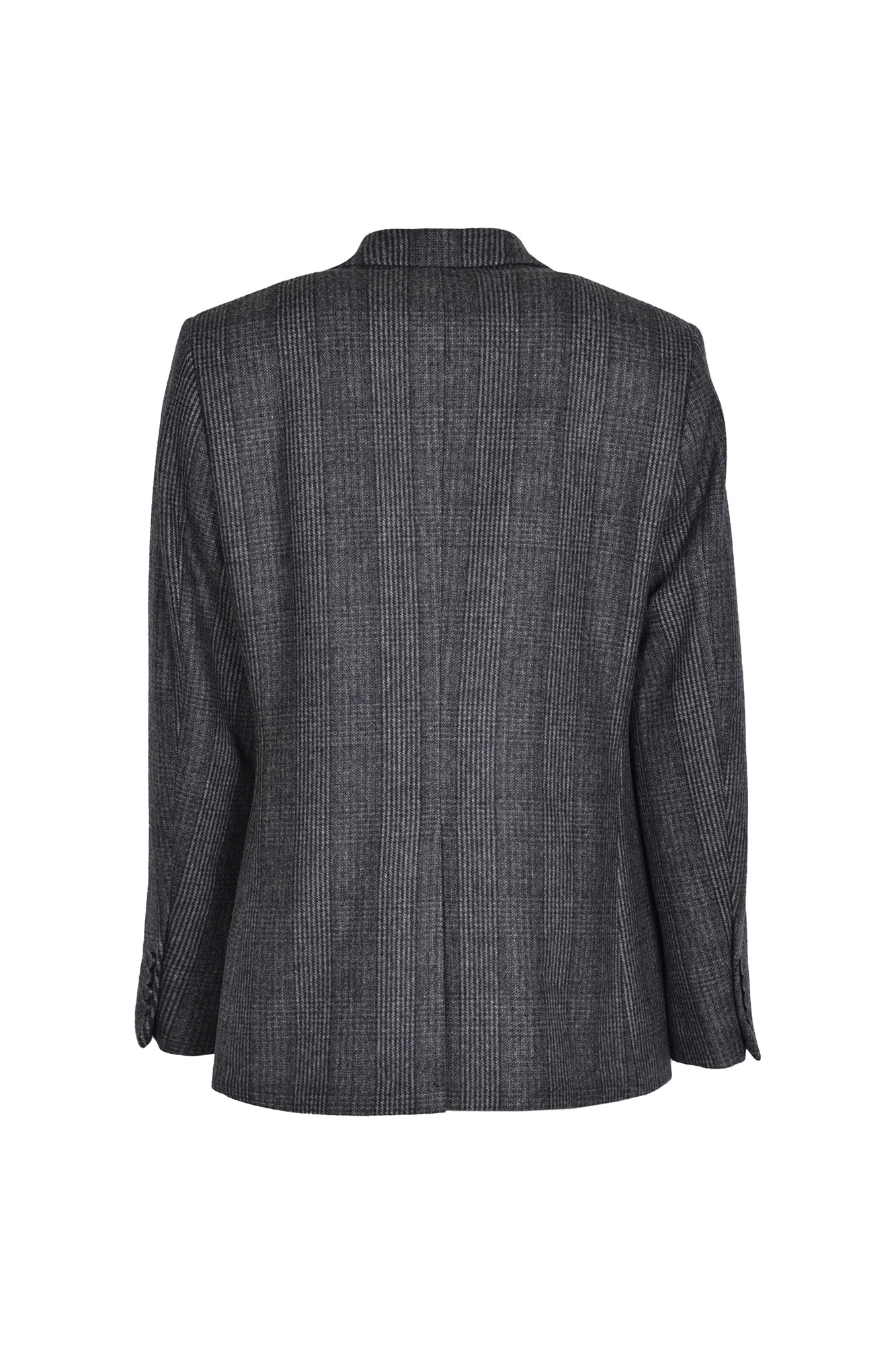 کت پشمی چهارخانه مردانه