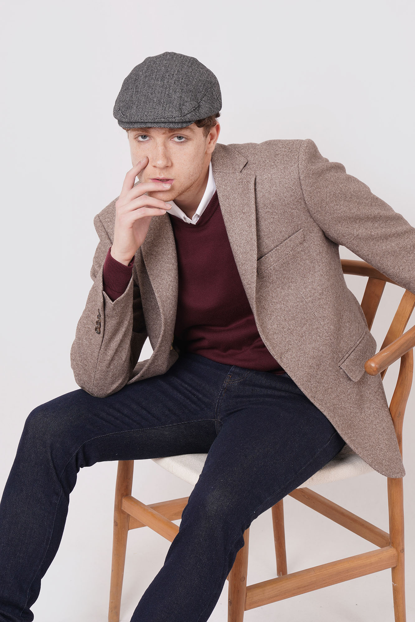 کت پشمی طرحدار مردانه