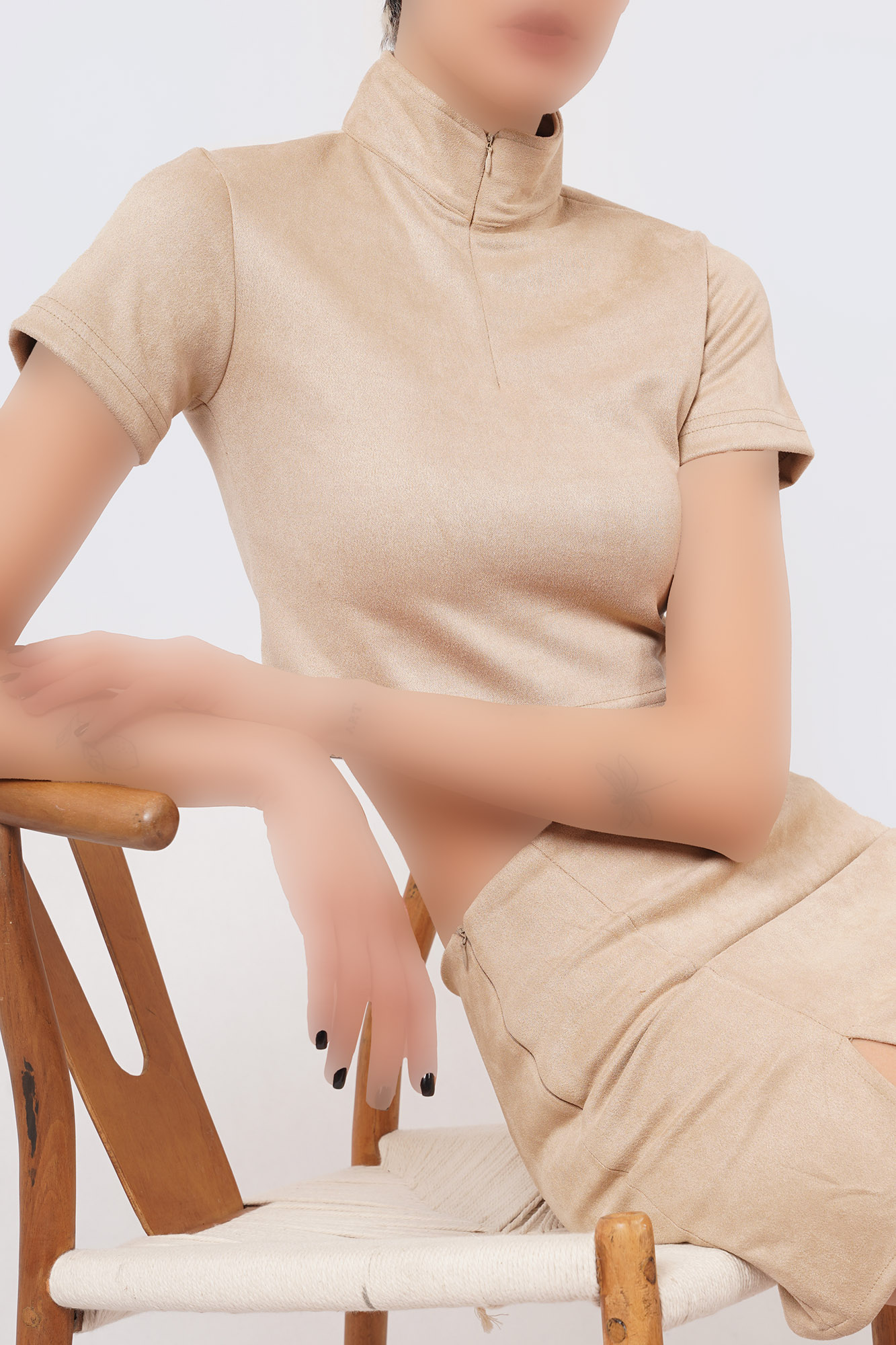 بلوز آستین کوتاه ساده زنانه