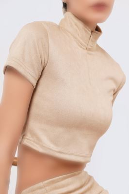 بلوز آستین کوتاه ساده زنانه