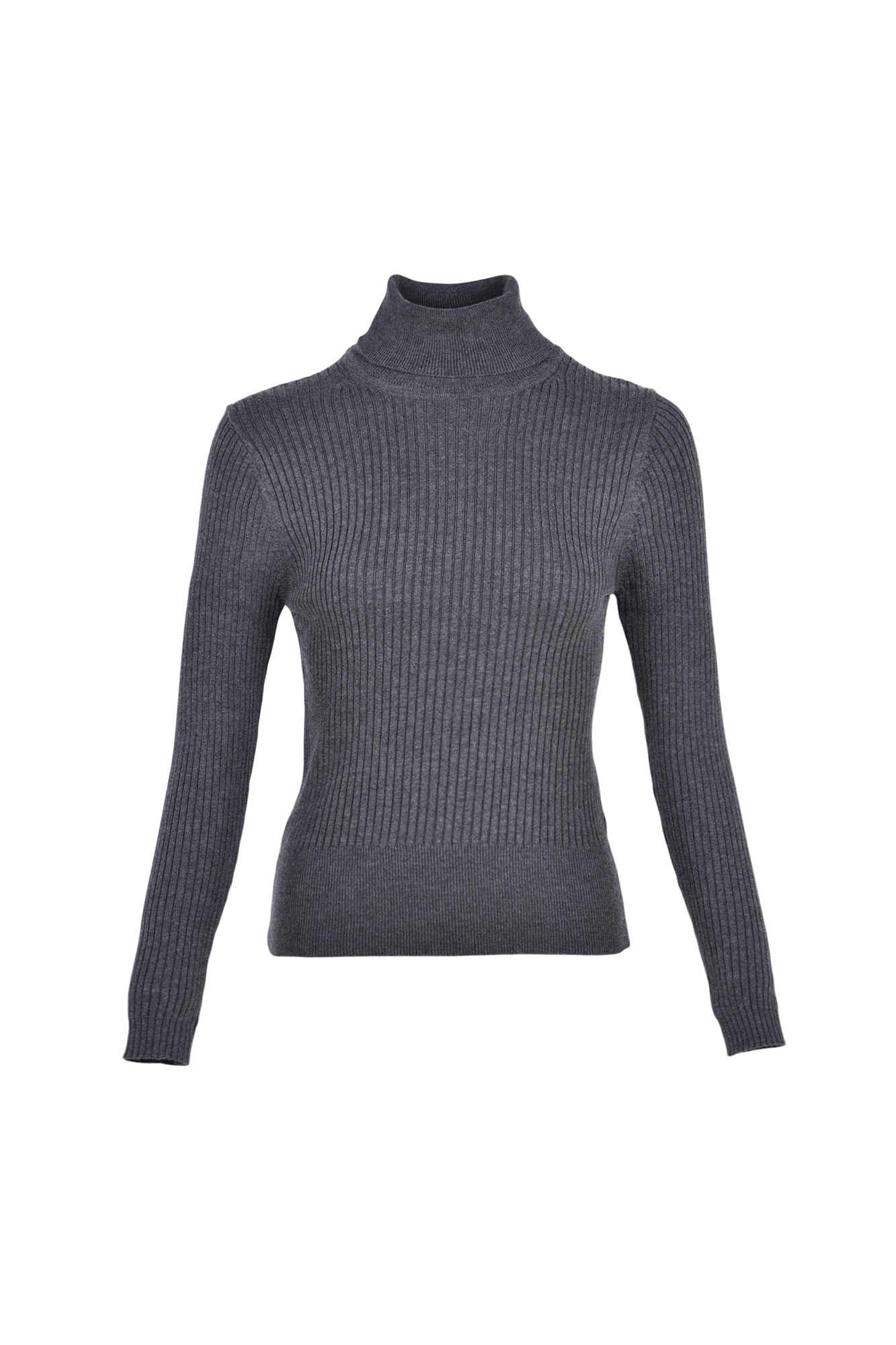 بافت یقه اسکی ساده زنانه