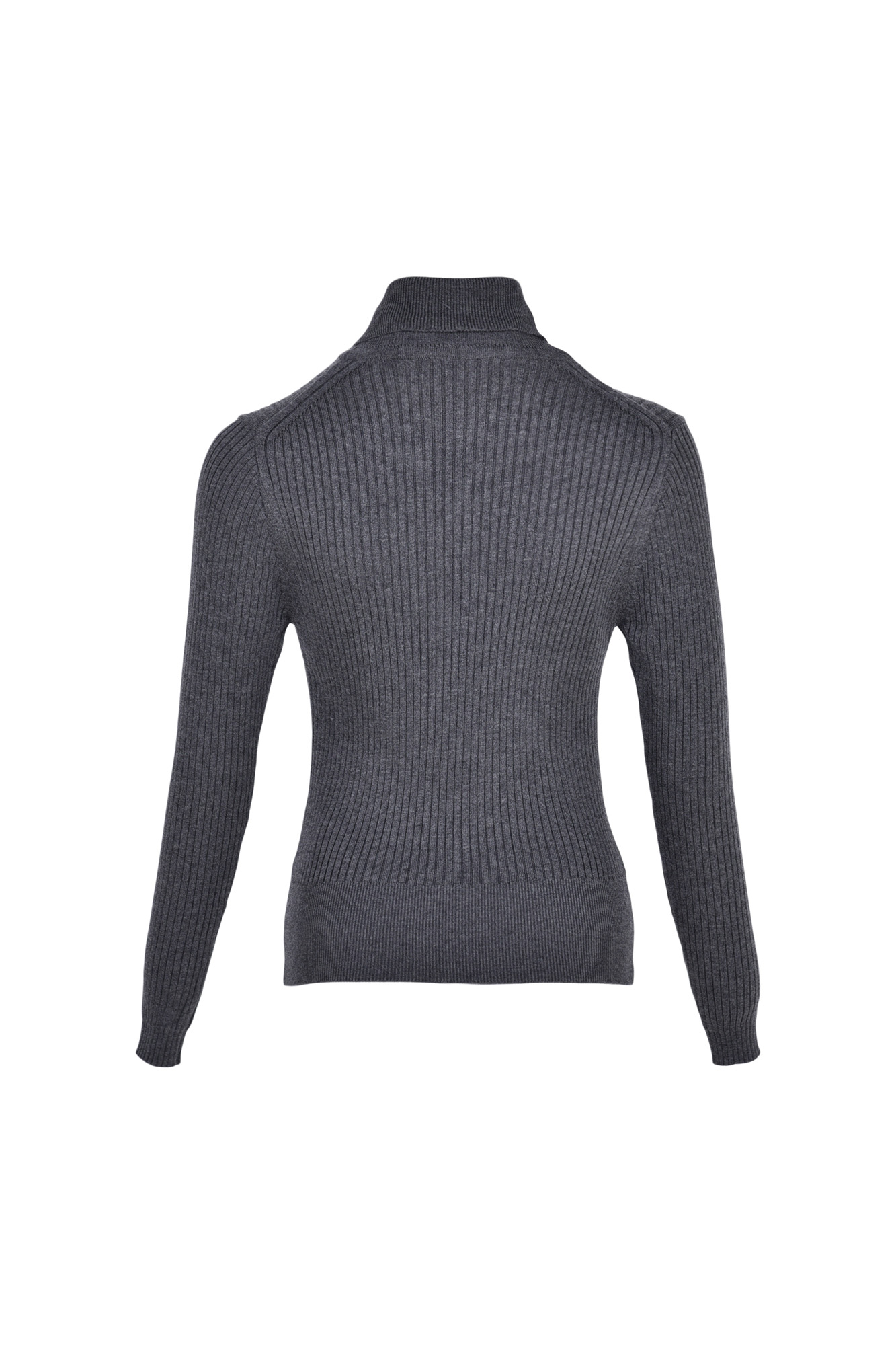 بافت یقه اسکی ساده زنانه