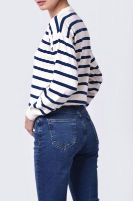 بافت آستین بلند طرحدار زنانه