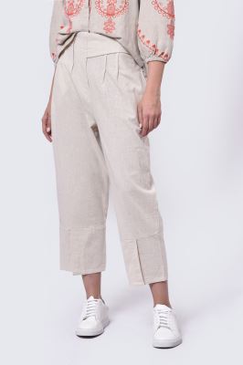 شلوار پارچه ای ساده زنانه