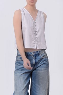 تاپ پیراهنی ساده زنانه