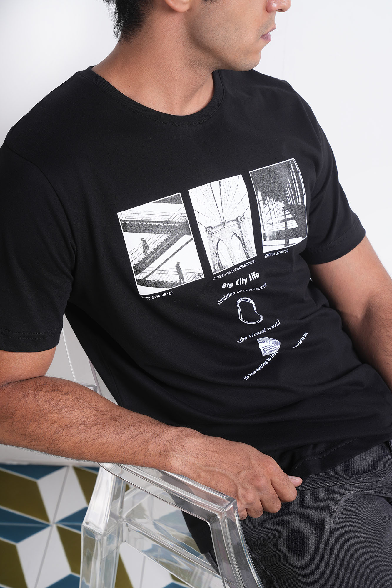 تیشرت چاپی مردانه