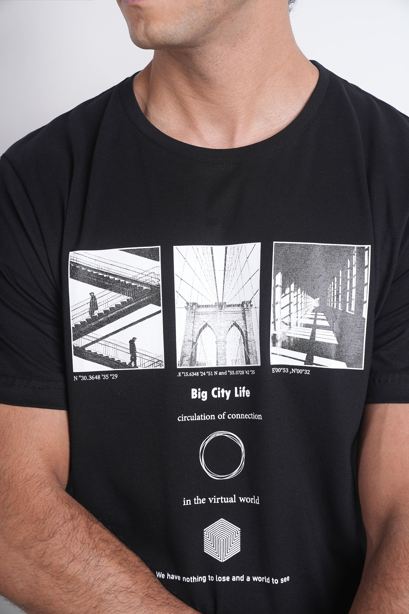 تیشرت چاپی مردانه