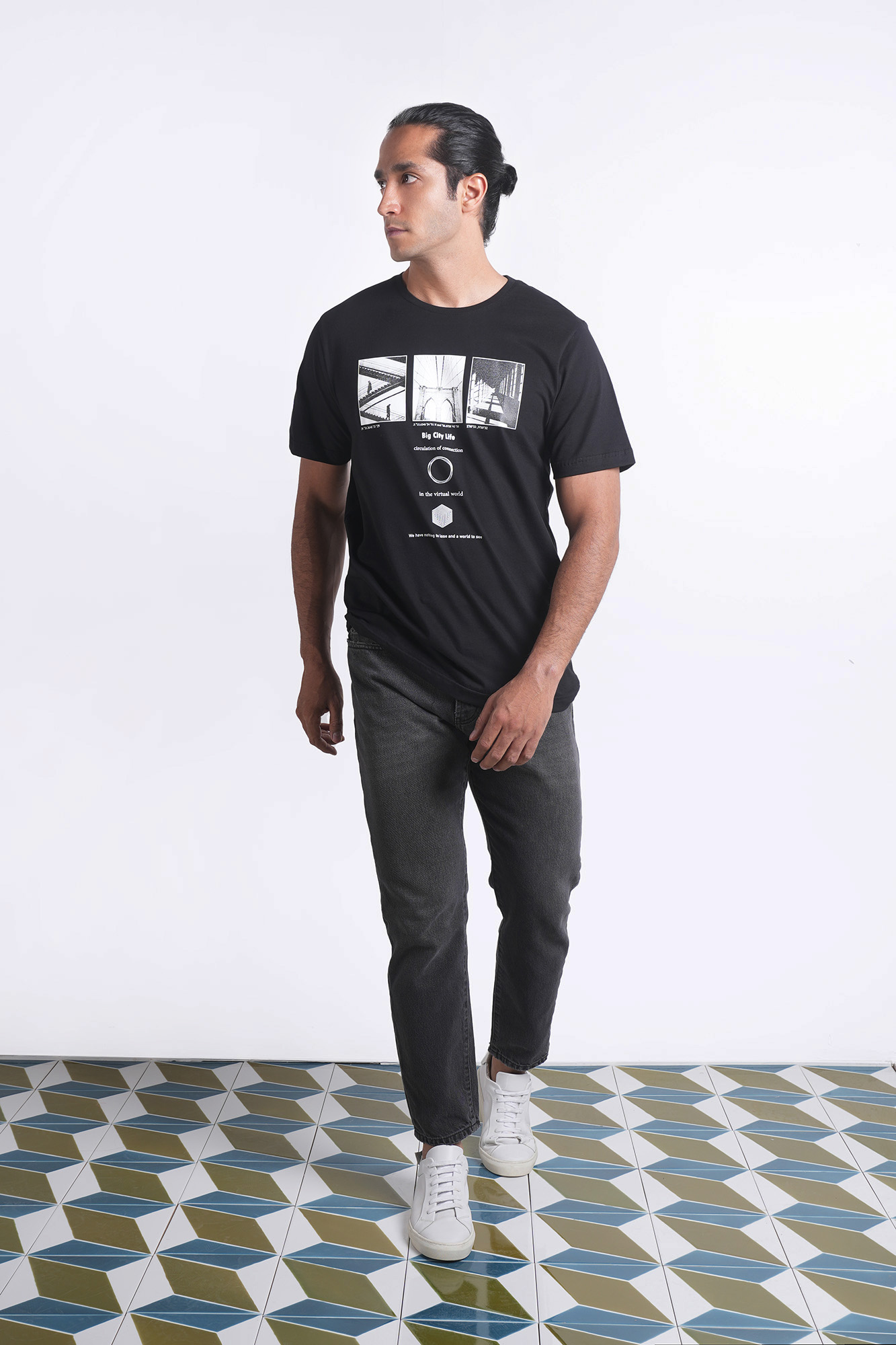 تیشرت چاپی مردانه