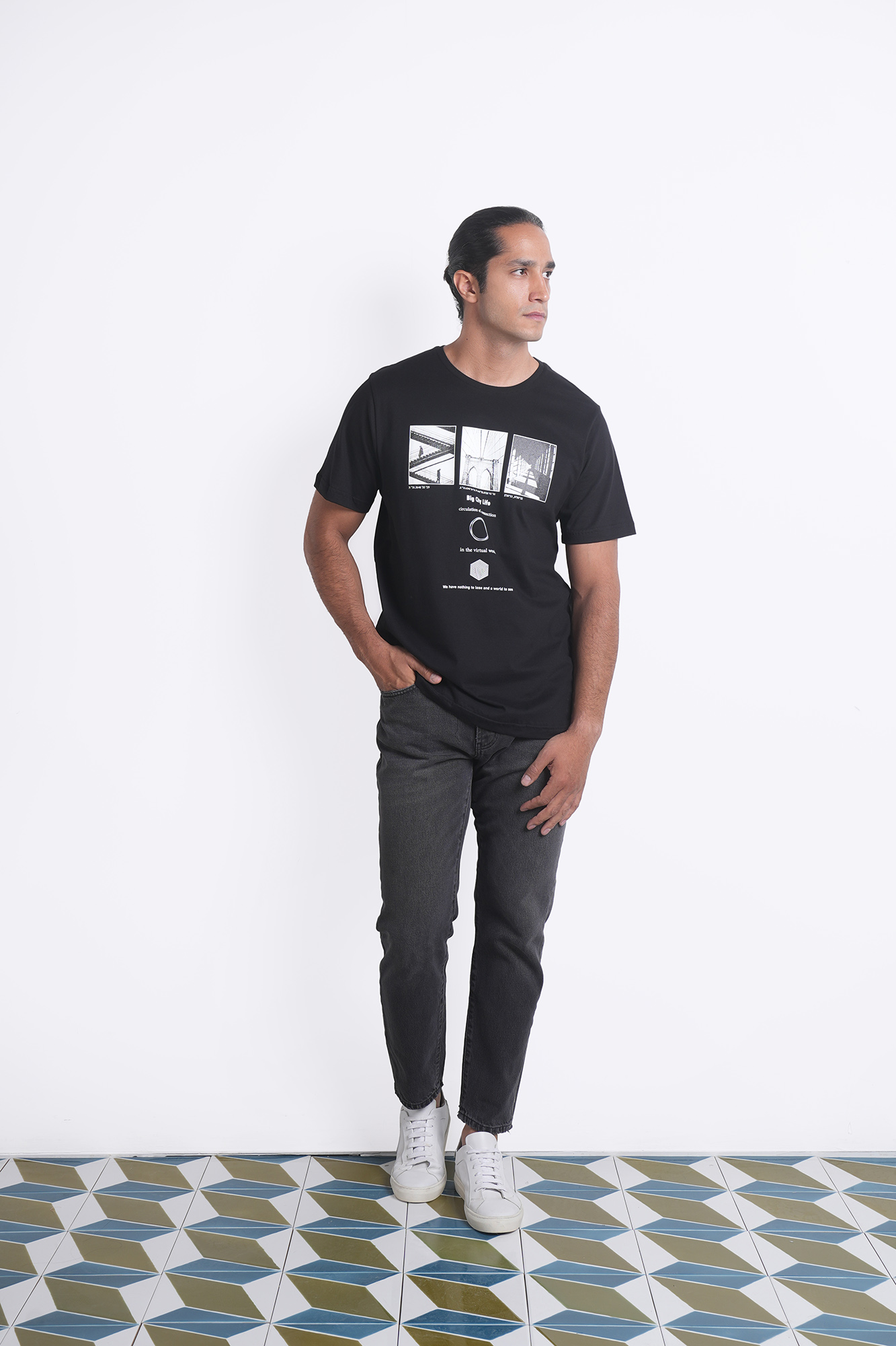 تیشرت چاپی مردانه