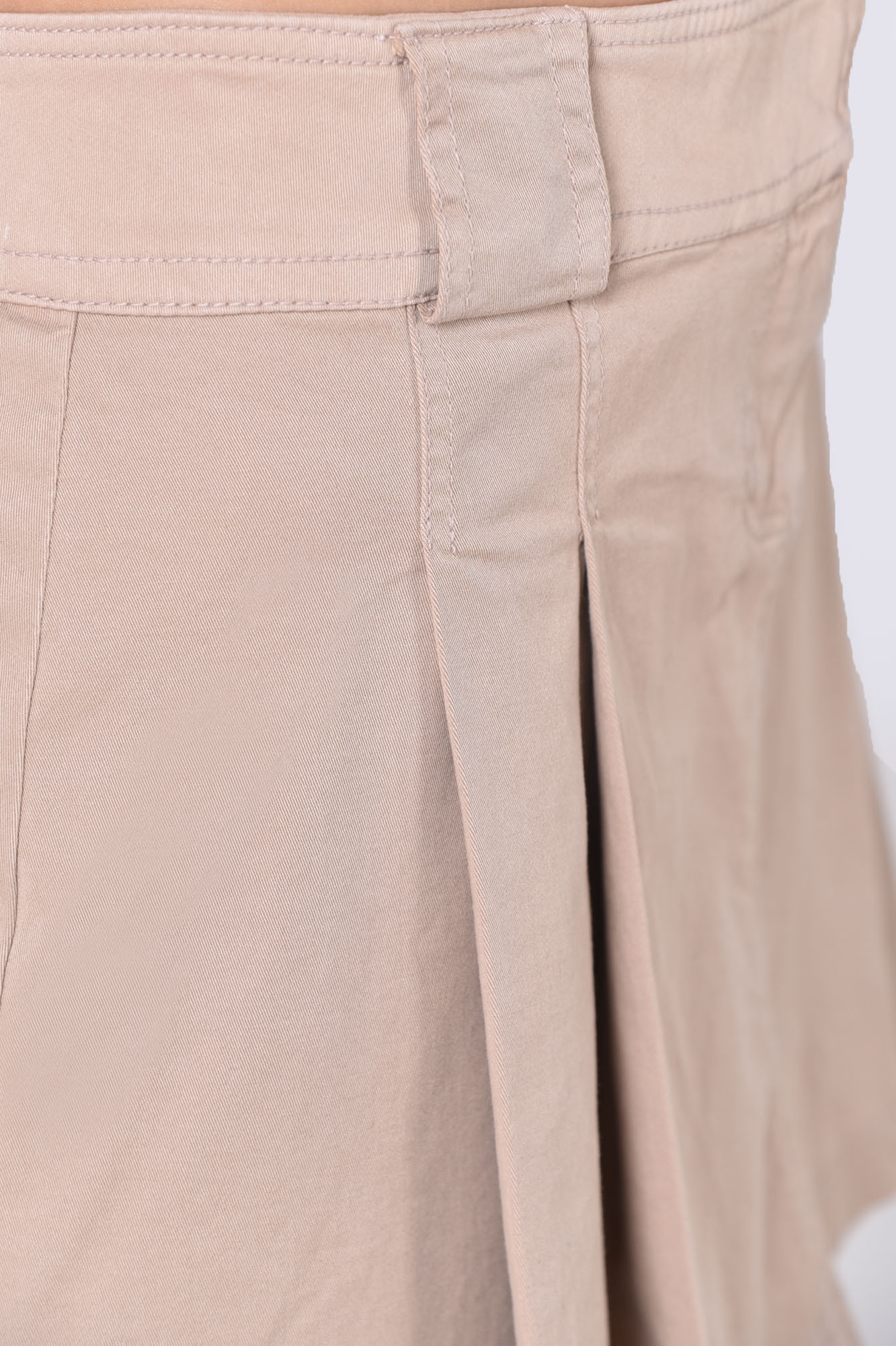 دامن کتان کوتاه ساده زنانه