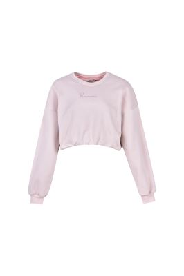 تیشرت آستین بلند چاپی زنانه