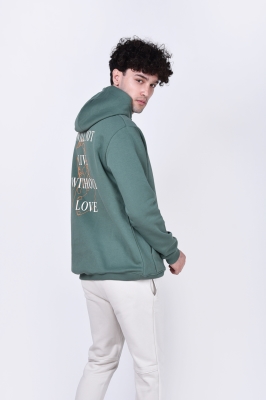 هودی آستین بلند چاپی مردانه