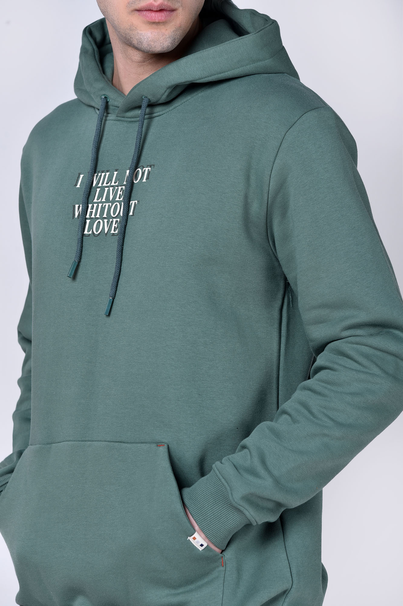 هودی آستین بلند چاپی مردانه