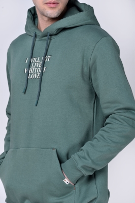 هودی آستین بلند چاپی مردانه