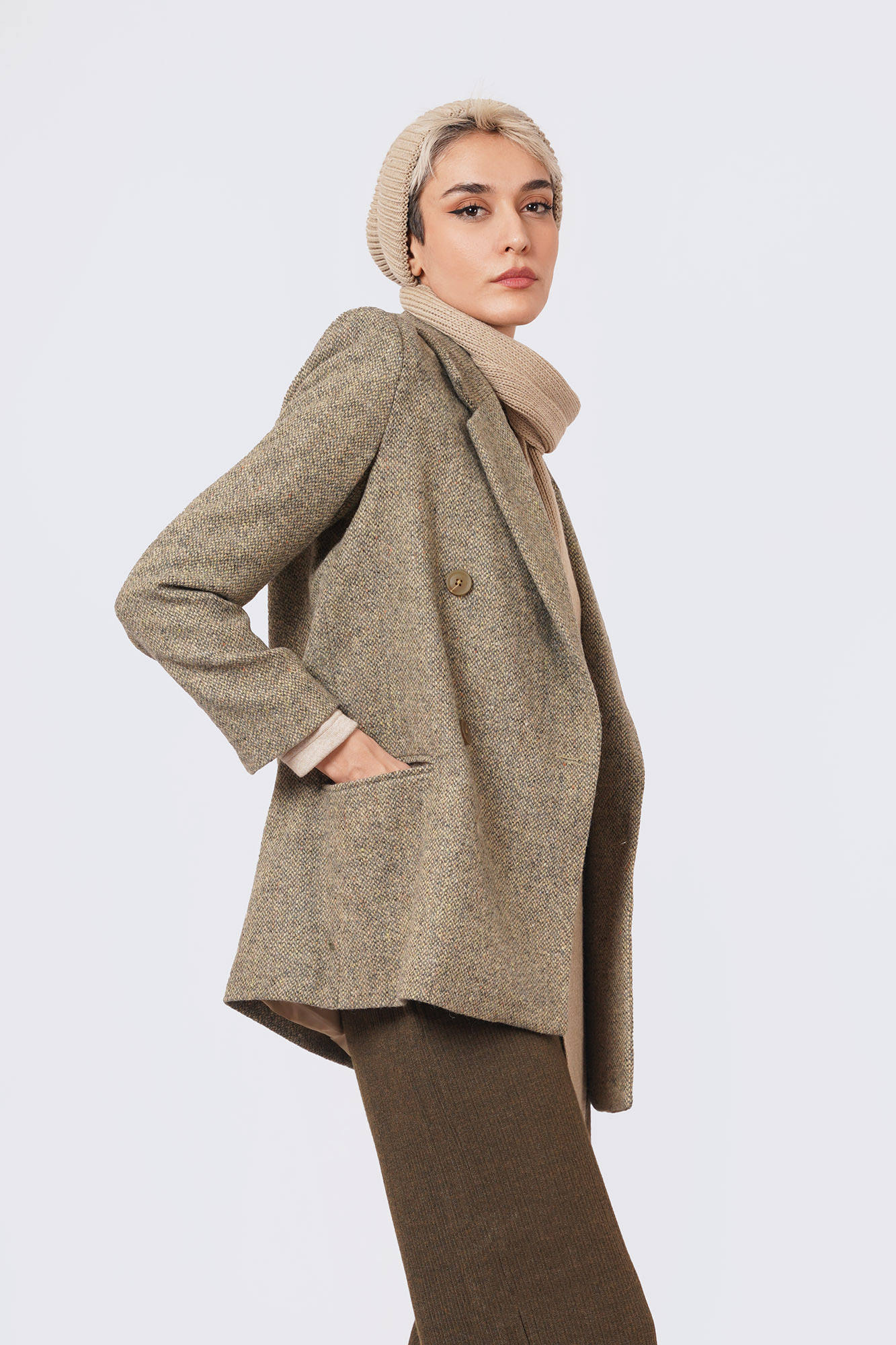 کت طرحدار زنانه