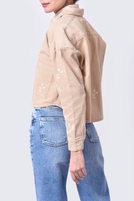 شومیز آستین بلند گلدوزی زنانه