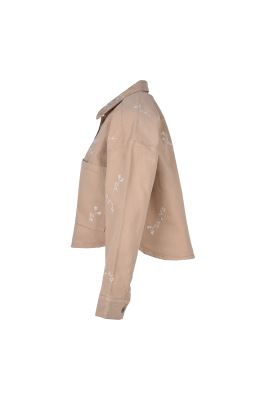 شومیز آستین بلند گلدوزی زنانه