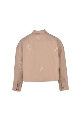 شومیز آستین بلند گلدوزی زنانه