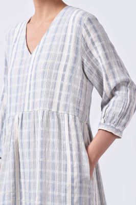 مانتو غیر رسمی راه راه زنانه