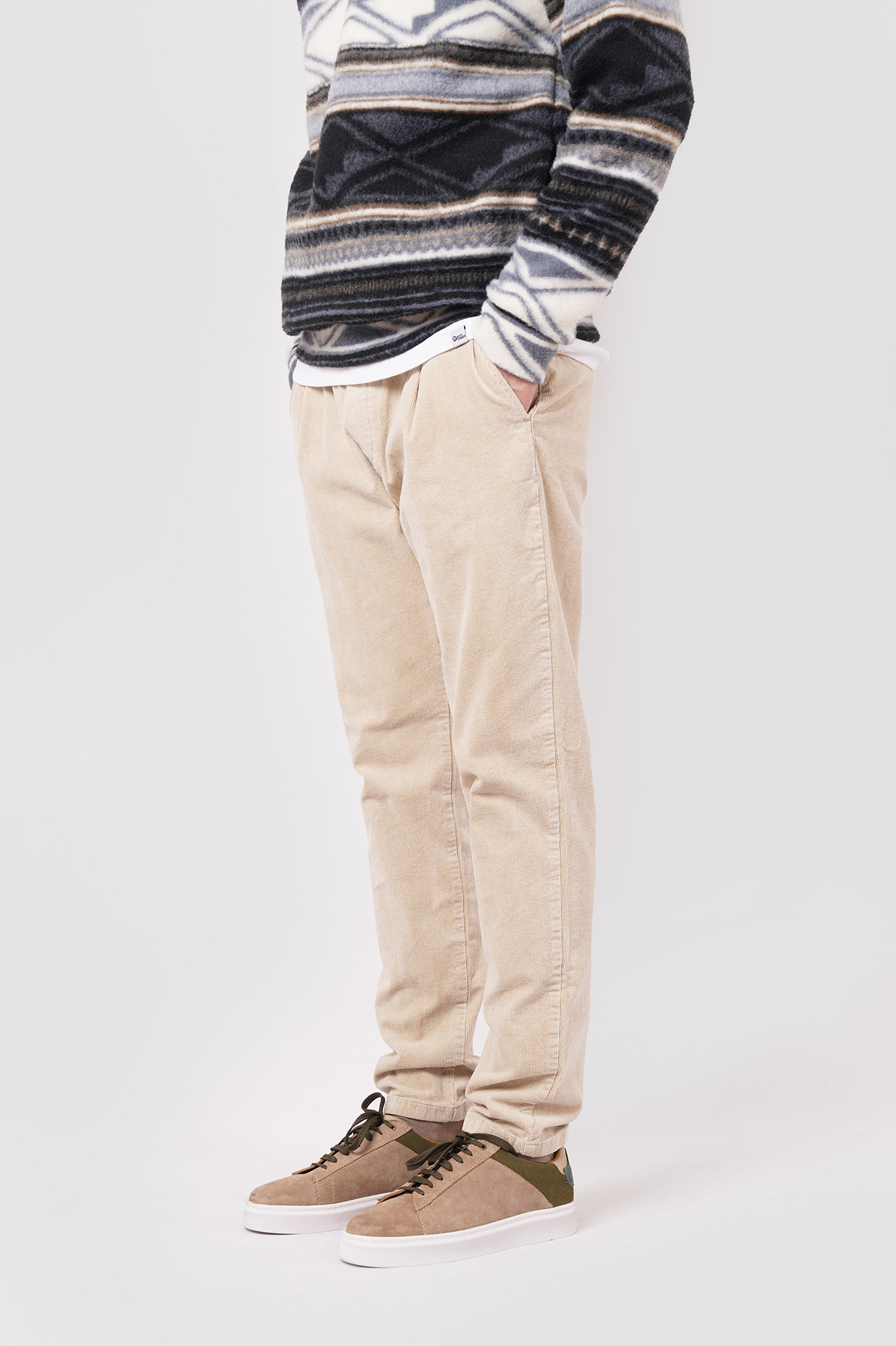 شلوار مخمل ساده مردانه