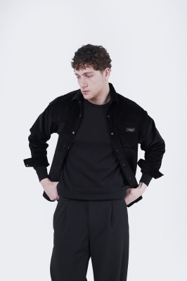 پیراهن آستین بلند ساده مردانه