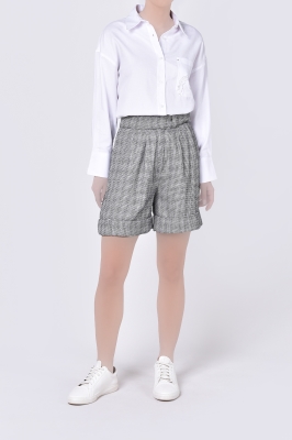 شومیز آستین بلند چاپی زنانه