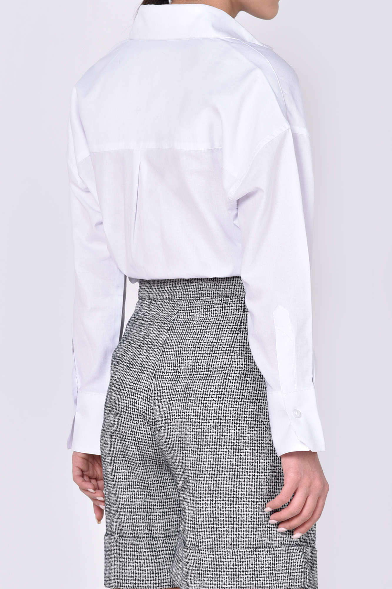 شومیز آستین بلند چاپی زنانه