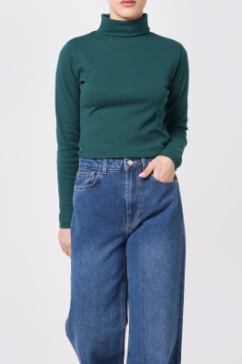 تیشرت آستین بلند ساده زنانه