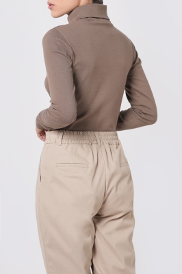 تیشرت آستین بلند ساده زنانه