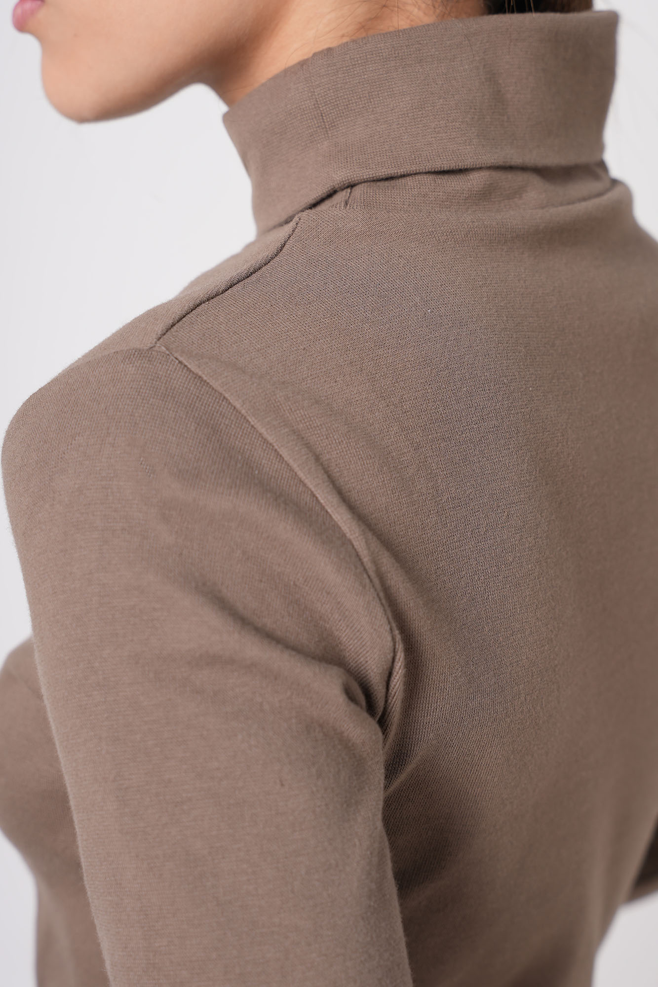 تیشرت آستین بلند ساده زنانه