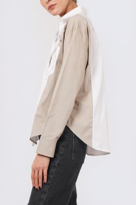 شومیز آستین بلند میکس زنانه