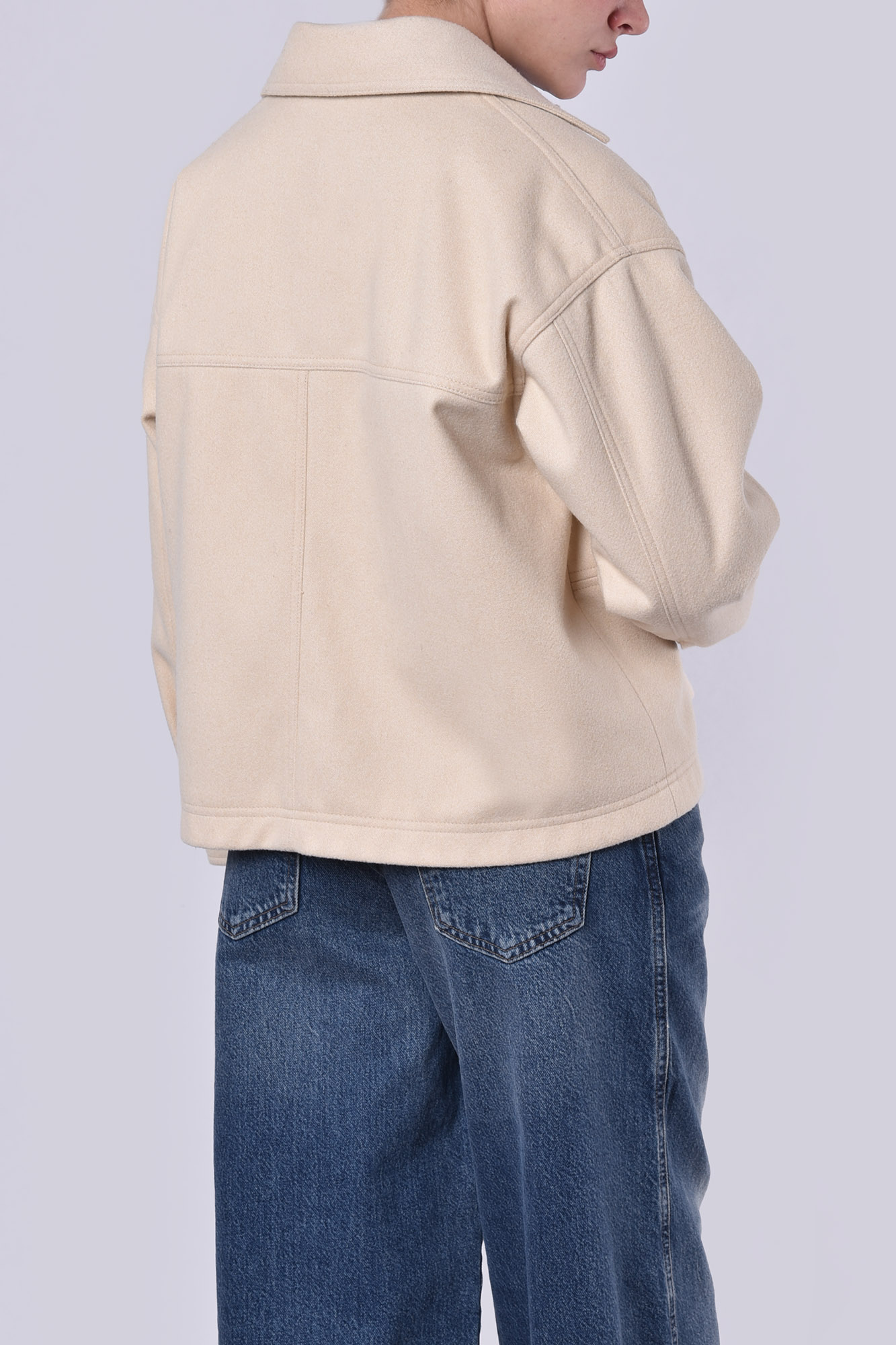 اورشرت آستین بلند ساده زنانه