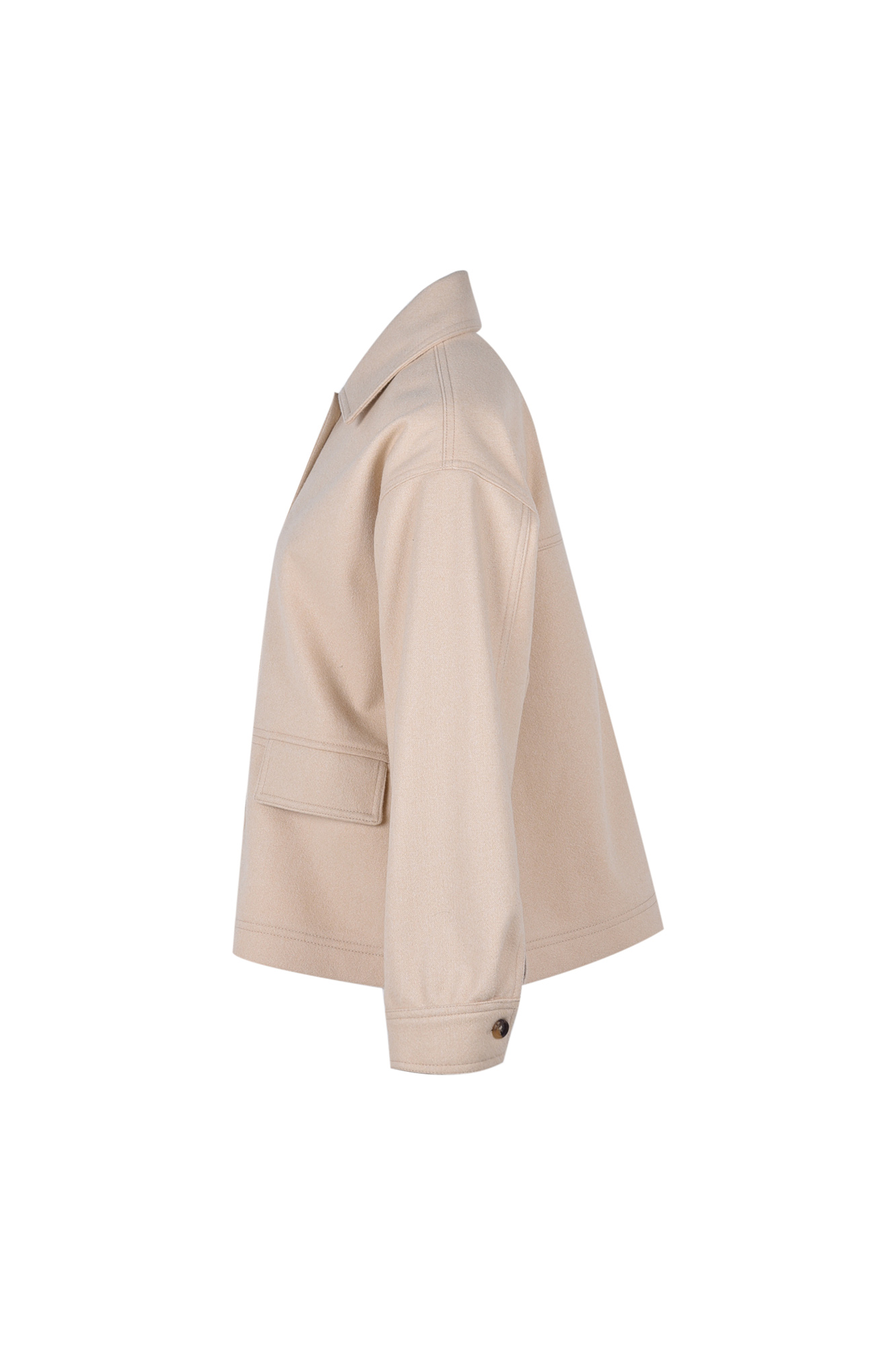 اورشرت آستین بلند ساده زنانه