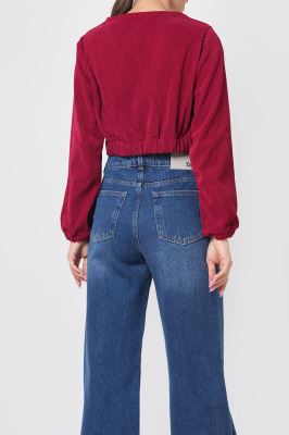 بلوز آستین بلند ساده زنانه