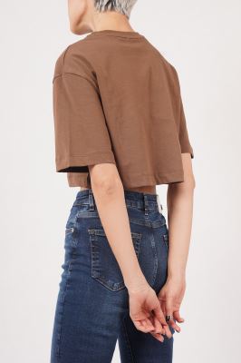 تیشرت آستین کوتاه ساده زنانه