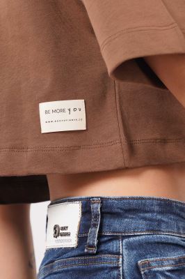 تیشرت آستین کوتاه ساده زنانه