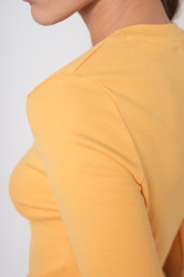 تیشرت آستین بلند ساده زنانه