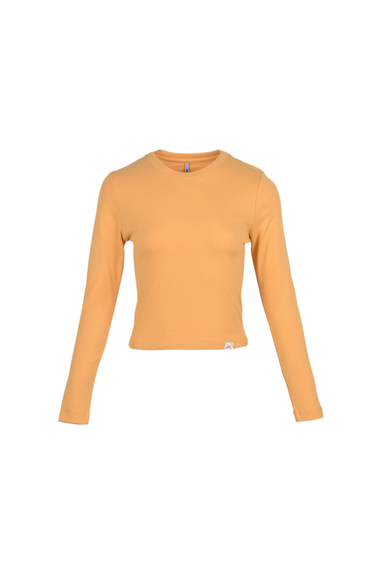 تیشرت آستین بلند ساده زنانه