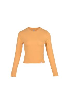 تیشرت آستین بلند ساده زنانه