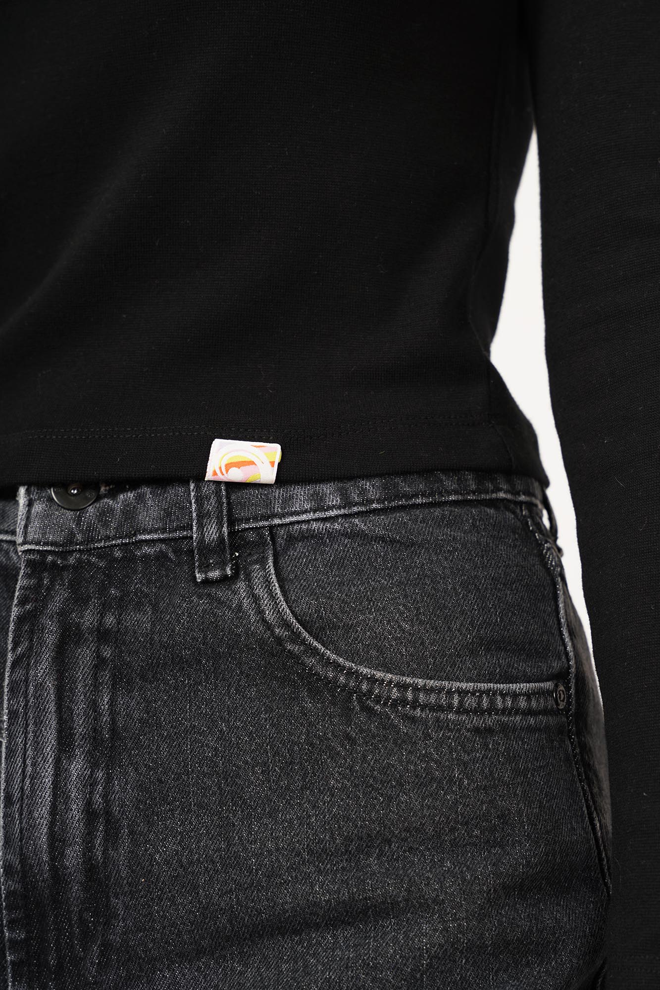 تیشرت آستین بلند ساده زنانه