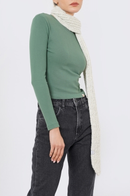 تیشرت آستین بلند ساده زنانه