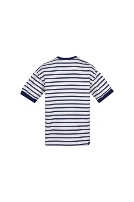 تیشرت آستین کوتاه راه راه مردانه