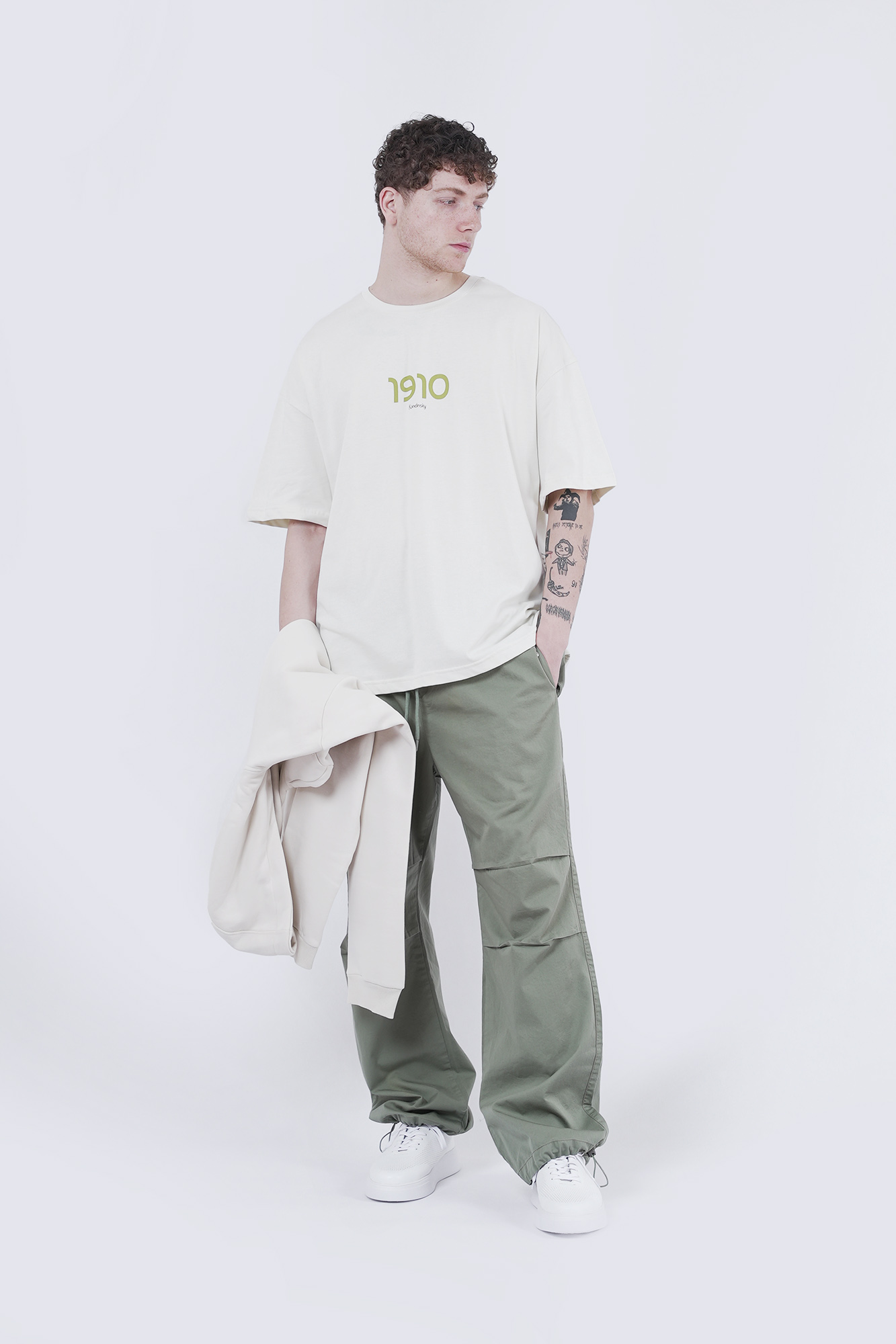 تیشرت آستین کوتاه چاپی مردانه